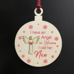 Remembrance Bauble Christmas Tree Decoration For Nan