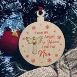 Remembrance Bauble Christmas Tree Decoration For Nan