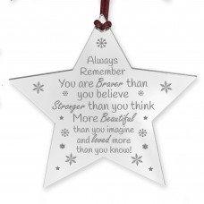 Braver Stronger Beautiful Sign Gift For Best Friend Birthday