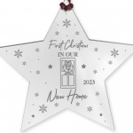 First Christmas In Our New Home 2023 Christmas Tree Bauble