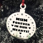 Hanging Acrylic Memorial Christmas Decoration For Mum