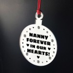 Mum Memorial Hanging Engraved Plaque Bauble Gift Graveside Decor