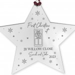 New Home Personalised Christmas Decoration For Couple Friend