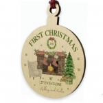 New Home 1st Christmas Tree Decoration Personalised Bauble