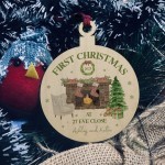 New Home 1st Christmas Tree Decoration Personalised Bauble