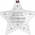 Memorial Decoration For Christmas Tree Remembered With Love