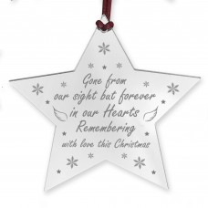 Memorial Decoration For Christmas Tree Forever In Our Hearts