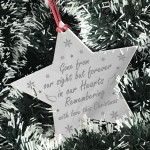 Memorial Decoration For Christmas Tree Forever In Our Hearts