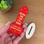 FUNNY RUDE Christmas Gift For Him Her Mum Dad Brother Sister