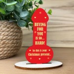 FUNNY RUDE Christmas Gift For Him Her Mum Dad Brother Sister