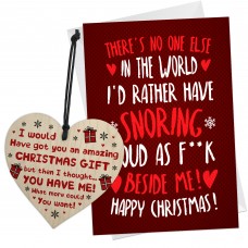 Christmas Card Funny Boyfriend Husband Card For Girlfriend Wife 