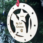 Christmas Tree Decoration My 1st Catmas Personalised Cat Bauble