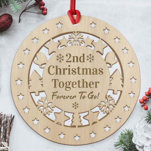 Christmas Decoration For Boyfriend Girlfriend 2nd Christmas