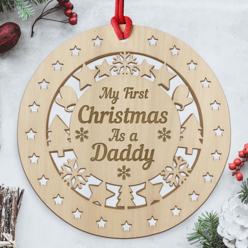 Christmas Decoration For New Daddy My First Christmas As A Daddy