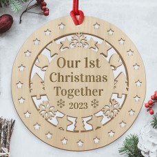 Christmas Decoration For 1st Christmas Together Keepsake