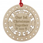 Christmas Decoration For 1st Christmas Together Keepsake