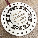 Christmas Decoration For 1st Christmas Together Keepsake