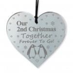 Christmas Decoration For 2nd Christmas Together Couple Gift