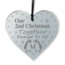 Christmas Decoration For 2nd Christmas Together Couple Gift