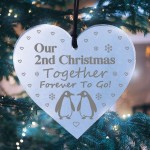 Christmas Decoration For 2nd Christmas Together Couple Gift