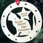 Memorial Gift For Cat Christmas Tree Decoration Remembrance