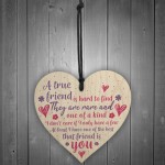 Best Friend Pack of 4 Wooden Heart Gifts For Friend Christmas Best Friend Pack of 4 Wooden Heart Gifts For Friend Christmas
