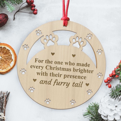 Dog Memorial Decoration For Christmas Pet Memorial Gift