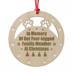 Christmas Decoration In Memory Christmas Bauble For Dog Cat Pet