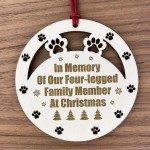 Christmas Decoration In Memory Christmas Bauble For Dog Cat Pet