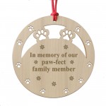 Memorial Christmas Tree Decoraton In Memory Christmas Bauble