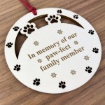 Memorial Christmas Tree Decoraton In Memory Christmas Bauble