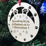 Memorial Christmas Tree Decoration For Beloved Friend Dog Cat Memorial Christmas Tree Decoration For Beloved Friend Dog Cat
