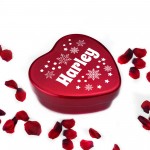 Personalised Storage Heart Tin Sweets Secret Santa Gift Daughter