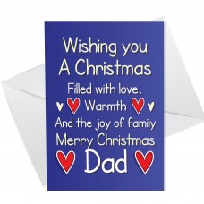 Christmas Card For Dad Christmas Cards Card For Him