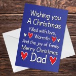 Christmas Card For Dad Christmas Cards Card For Him
