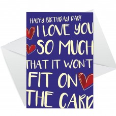 FUNNY BIRTHDAY CARD FOR DAD Dad Birthday Cards Dad Card