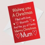 Christmas Cards For Mum From Daughter Son Mum Christmas Card