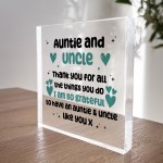 Gift For Auntie And Uncle Christmas Birthday Gift From Niece