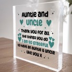 Gift For Auntie And Uncle Christmas Birthday Gift From Niece