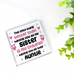 Auntie Gifts Thank You Gift For Her Novelty Gifts For Auntie