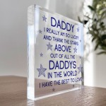 Daddy Gifts Acrylic Block Daddy Christmas Birthday Gifts For Him