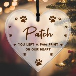 Dog Memorial Gift Remembrance Christmas Tree Decoration For Dog
