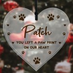Dog Memorial Gift Remembrance Christmas Tree Decoration For Dog