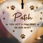Dog Memorial Gift Remembrance Christmas Tree Decoration For Dog