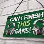 Gaming Signs For Boys Bedroom Games Room Decor Gamer Gifts