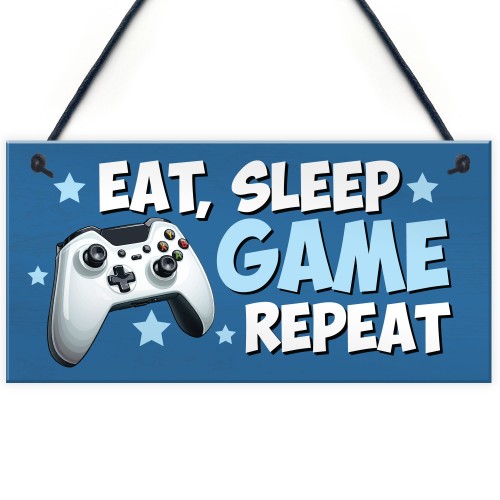 Gaming Room Sign For Boys Bedroom Gamer Gift For Son Brother