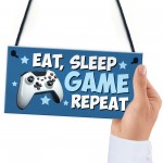Gaming Room Sign For Boys Bedroom Gamer Gift For Son Brother