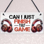 Gaming Sign Gift For Christmas Gamer Gift Accessories For Boys