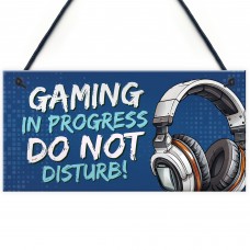 Gaming Bedroom Accessories Funny Gaming Sign Gamer Gift For Boys