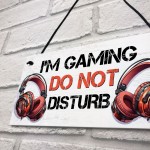 Gaming Sign For Boys Bedroom DO NOT DISTURB Funny Gaming Bedroom